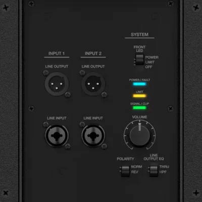 Bose F1 Subwoofer back detail - bensaudio